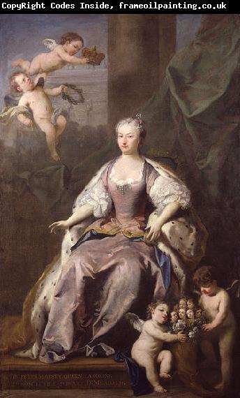 Jacopo Amigoni Portrait of Caroline Wilhelmina of Brandenburg-Ansbach